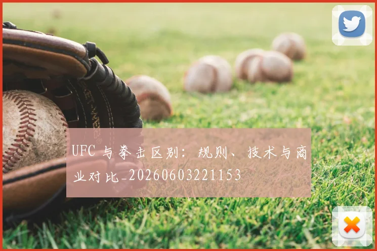 UFC 与拳击区别：规则、技术与商业对比_20260603221153